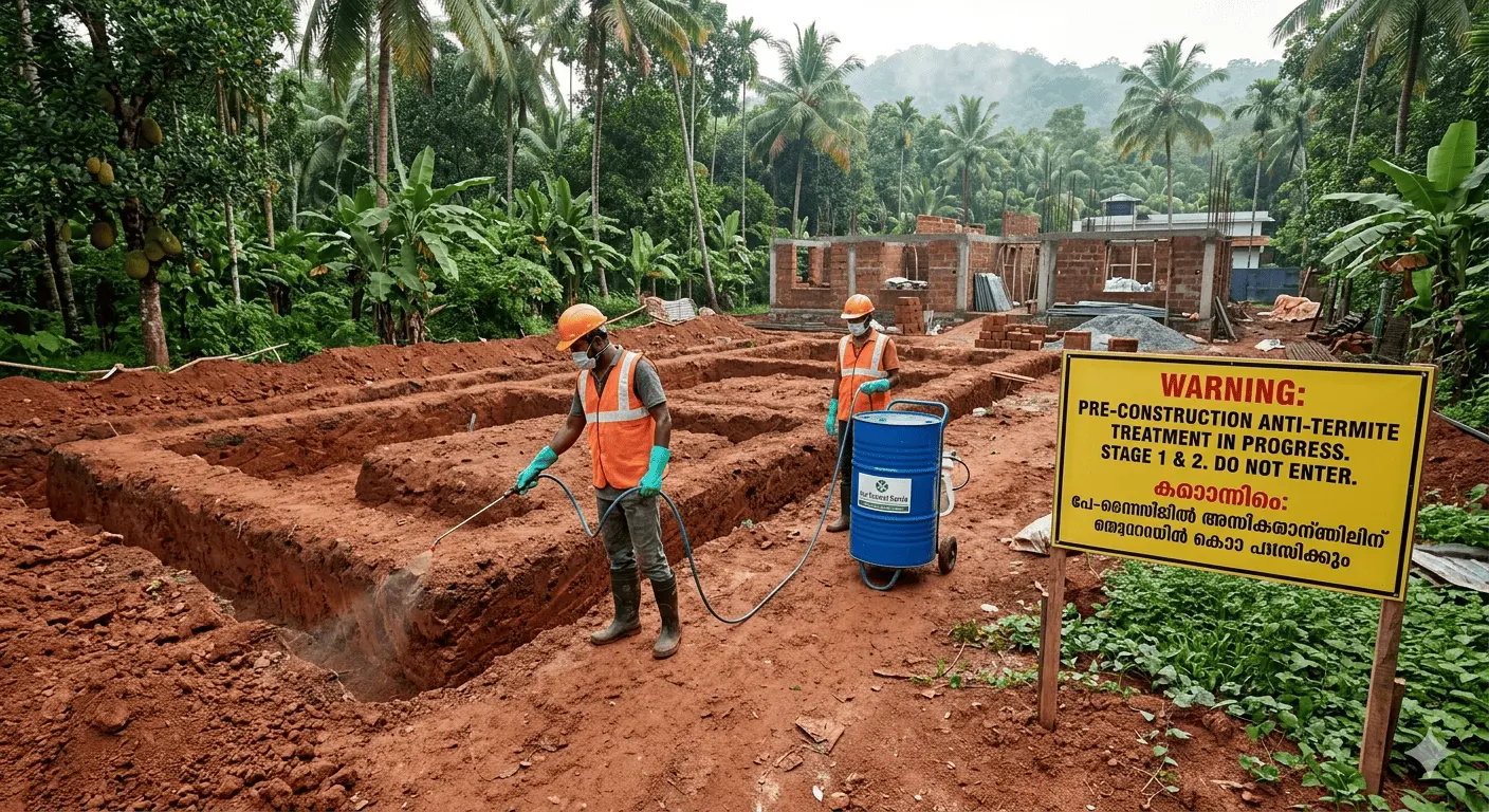 Pre-Construction Anti-Termite Treatment in Kerala: What Every Homeowner and Builder Must Know Before Laying the Foundation
