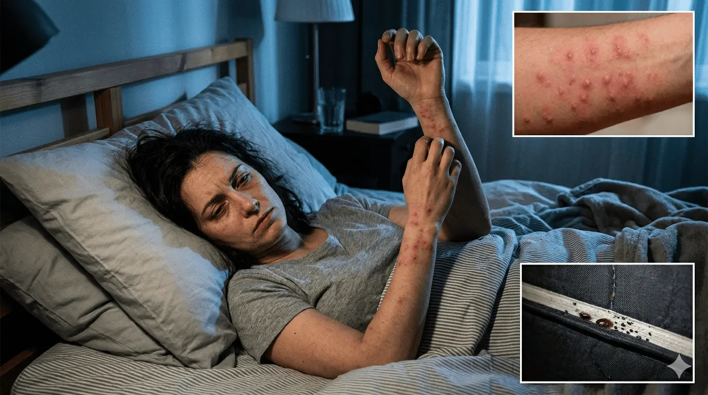 How Bed Bug Bites Affect Your Sleep,Skin and Mental Health