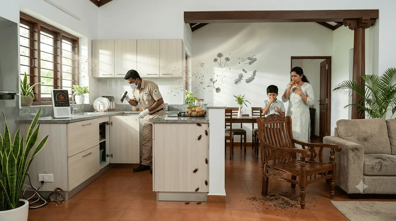 How Pest Infestations Affect Indoor Air Quality