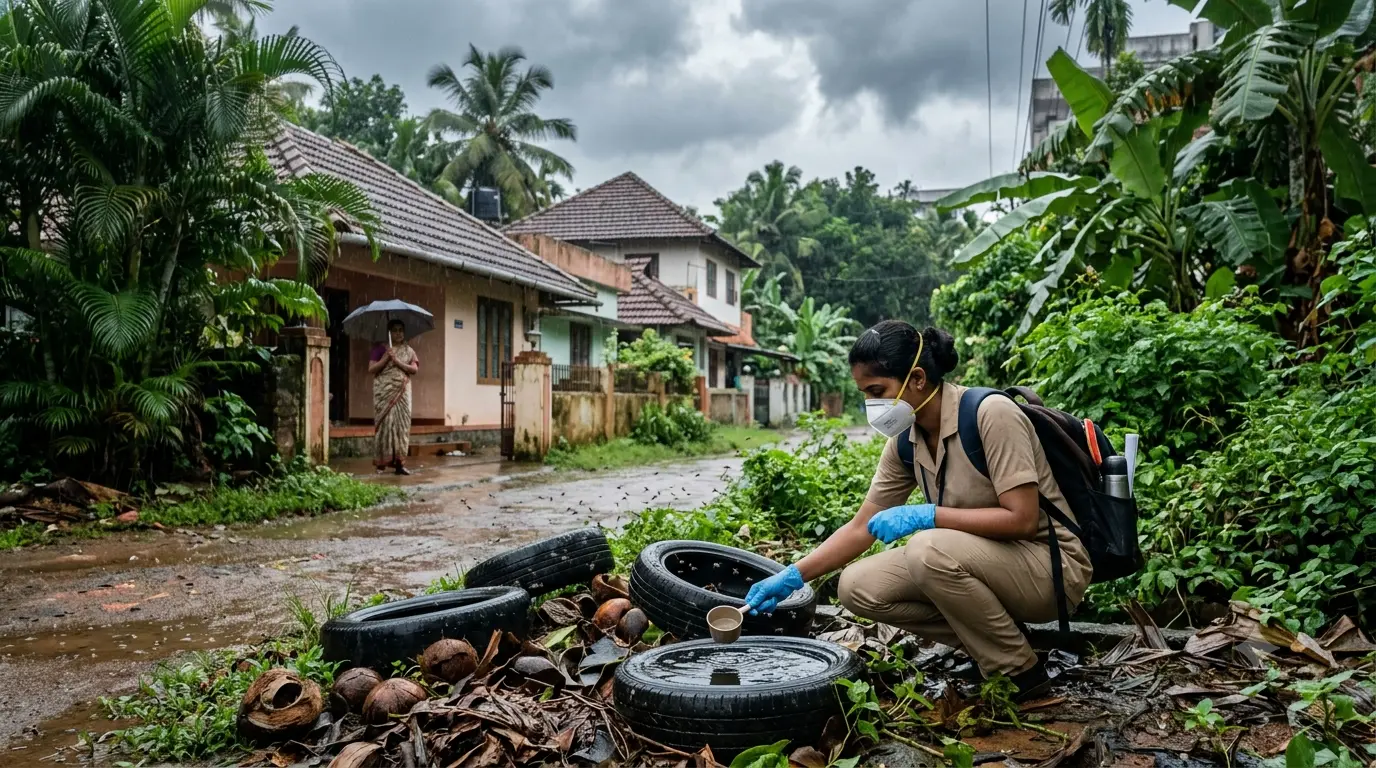 How Climate Change Is Increasing Mosquito and Dengue Risk in Kerala