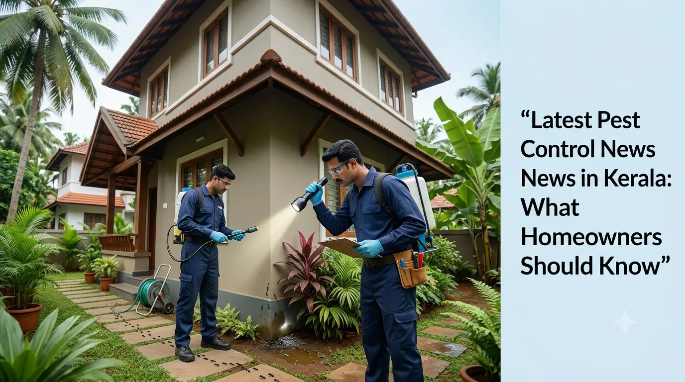 Latest Pest Control News in Kerala: What Homeowners Should Know